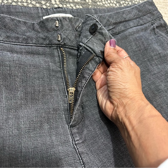 Coldwater Creek Natural Fit Mid-rise Jeans Medium Wash Bootcut Black Gray Sz W18 - Picture 4 of 13